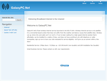 Tablet Screenshot of galaxypc.net